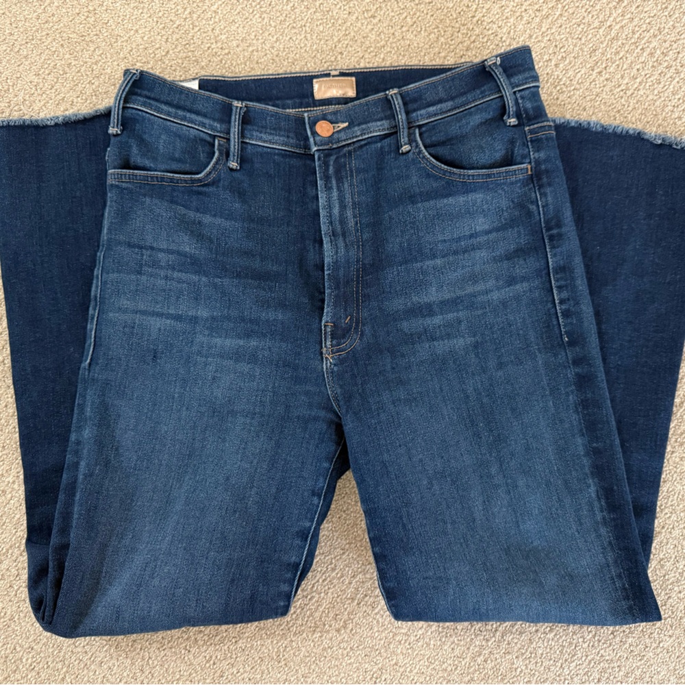 MOTHER The Hustler Ankle Fray size 31